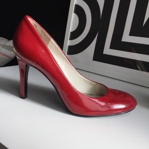 Nine West Pump in Bright Red